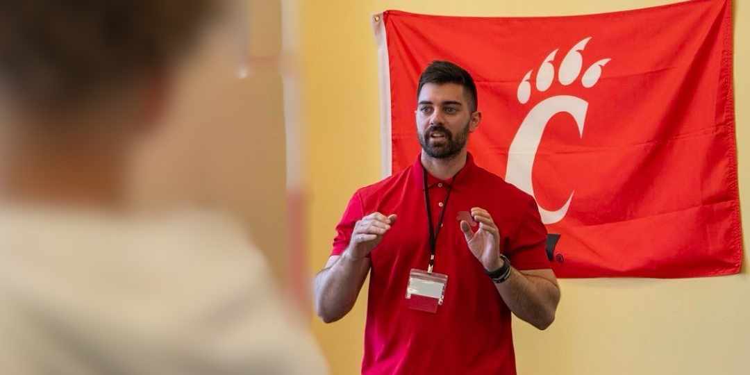 Anthony Ruscello Giving Speech