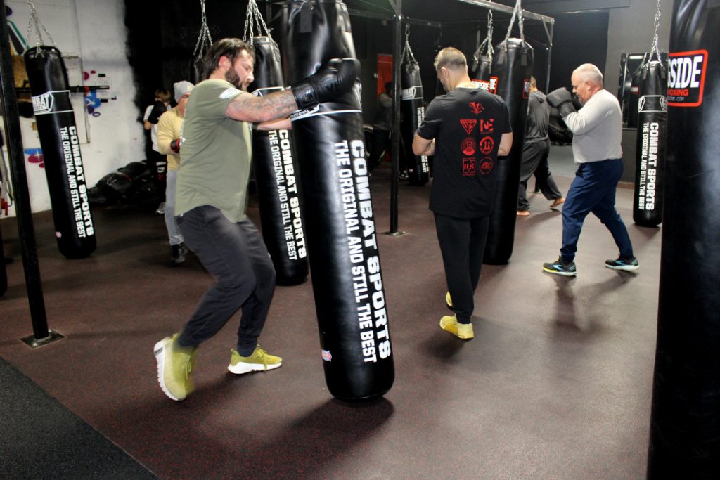 Kombat Fitness Combo Work On Bags