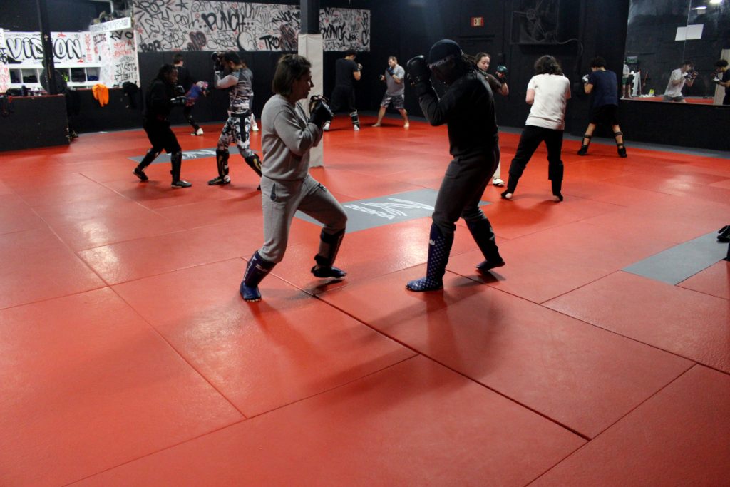Striking For MMA Natasha And Ashley Sparring