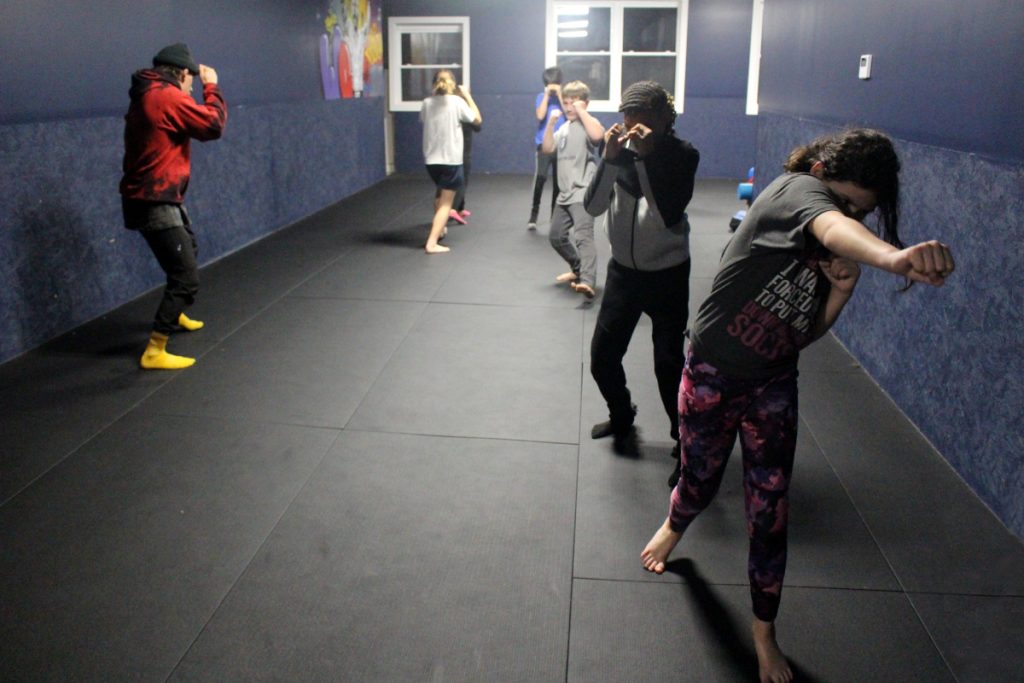 Youth Striking Warmup Punching